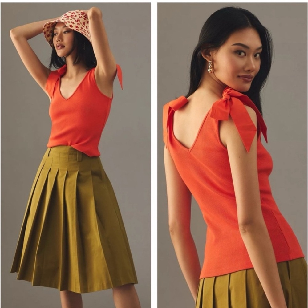 The Rafaela Bow-Tie Tank by Maeve